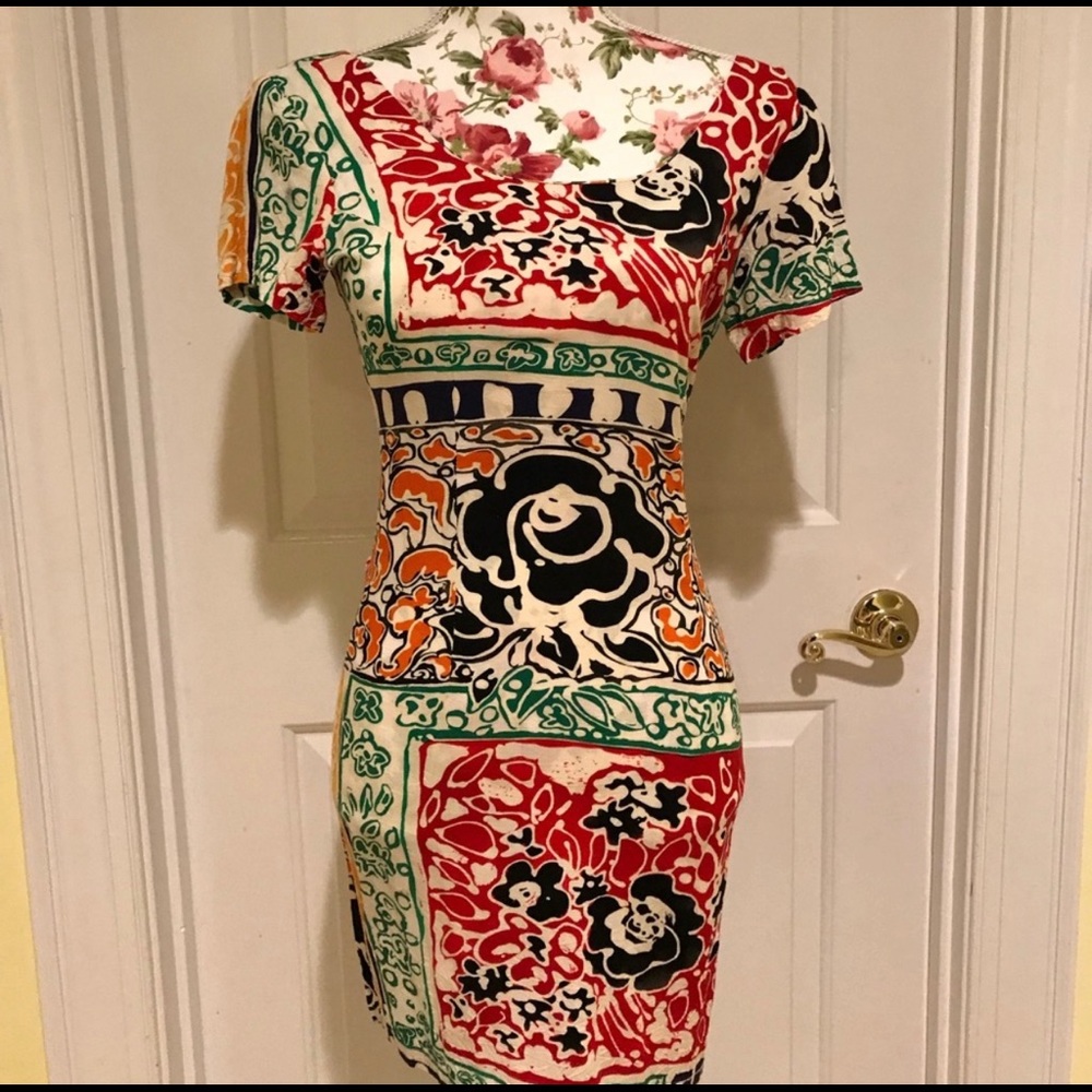Jams World floral short sleeve dress size 3